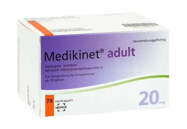 Medikinet 30 mg prescrizione